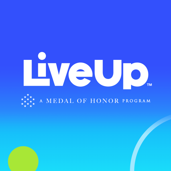 LiveUp - Medal of Honor Program logo